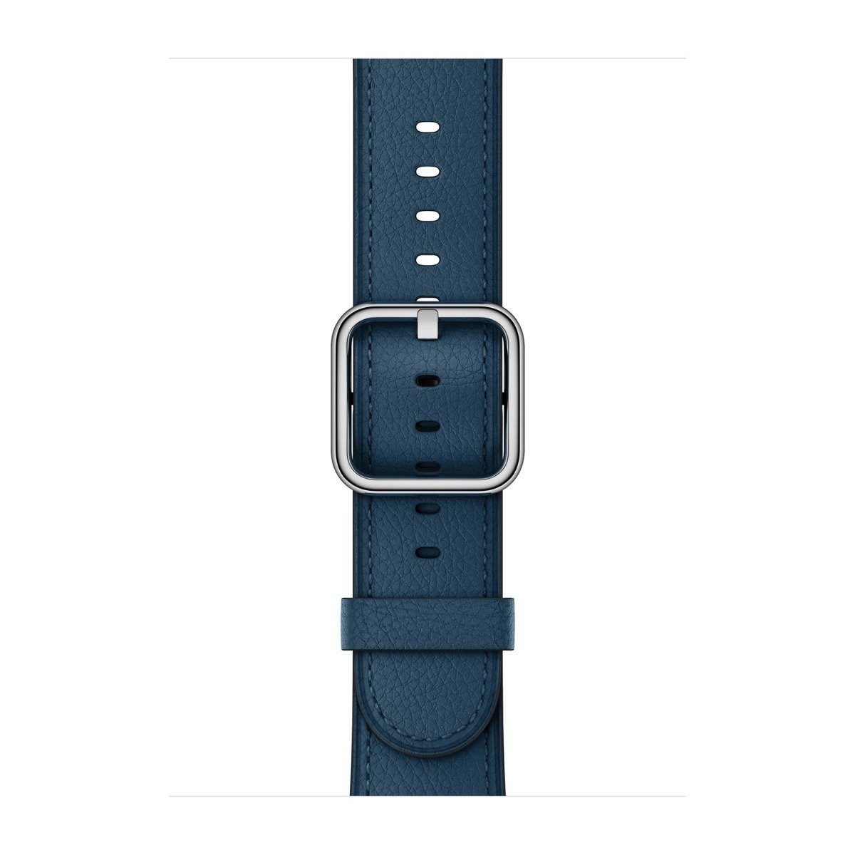 Apple Skórzany pasek z klamrą klasyczną w kolorze kosmicznego błękitu do koperty 38mm / 40mm / 41mm / 42mm - rozmiar S/M