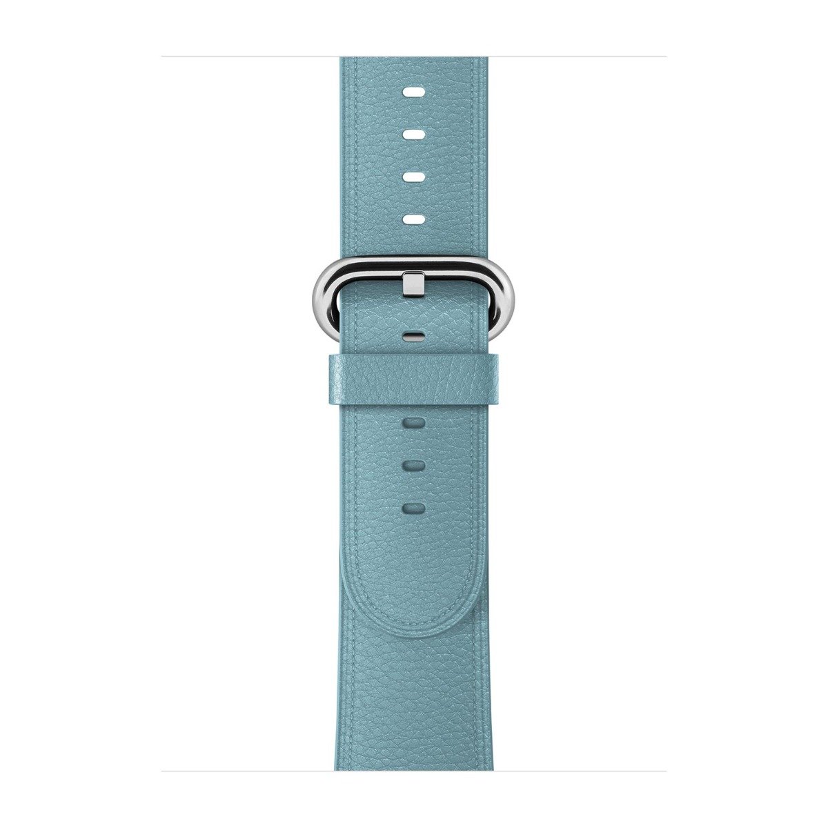 Apple Skórzany pasek z klamrą klasyczną w kolorze modrej zieleni do koperty 38mm / 40mm / 41mm / 42mm - rozmiar S/M