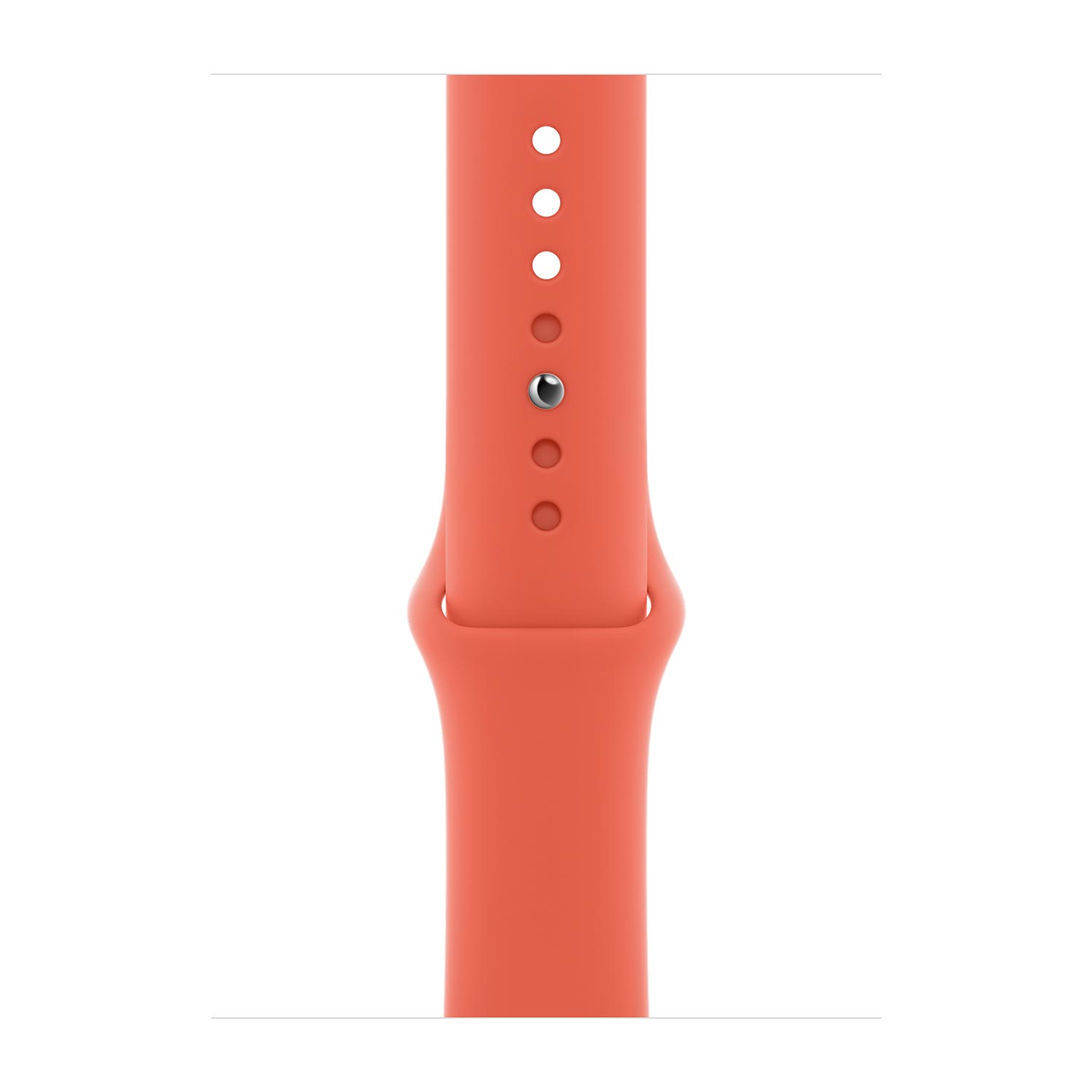 Apple Pasek sportowy w kolorze mandarynki do koperty 44mm / 45mm / 46mm / 49mm - rozmiar S/M/L