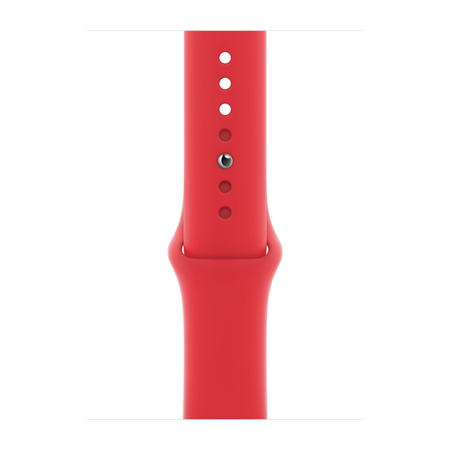 Apple Pasek sportowy w kolorze (PRODUCT)RED do koperty 44mm / 45mm / 46mm / 49mm - rozmiar S/M/L