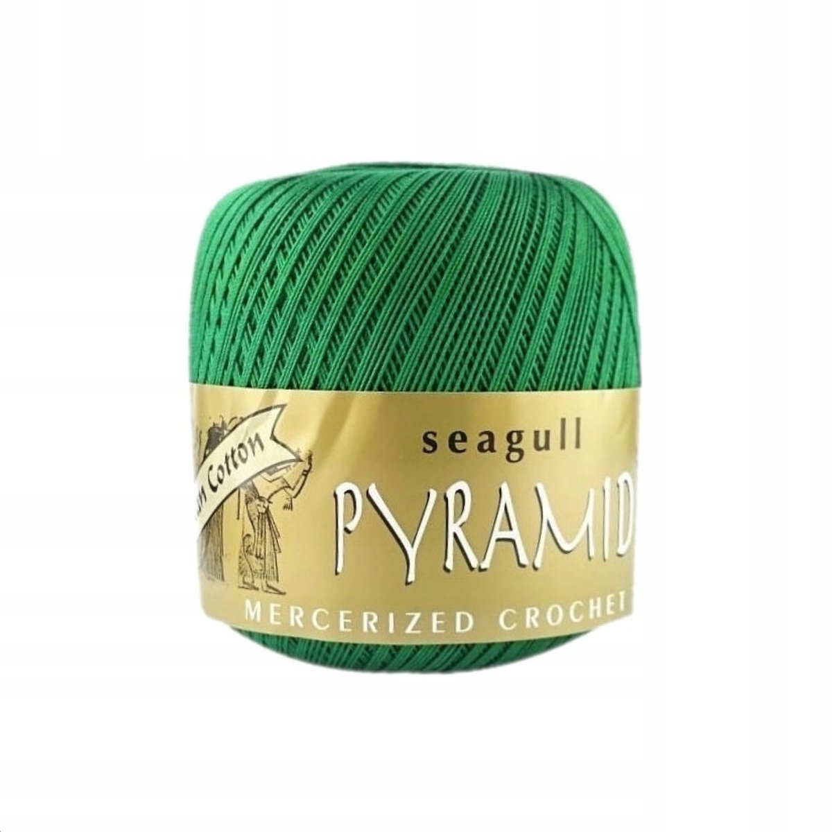 Kordonek Pyramid 100g zielony 9542