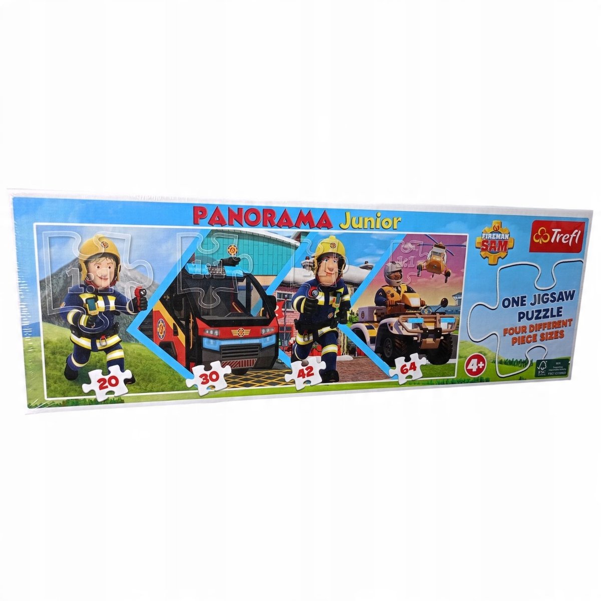 Puzzle Panorama Fireman Sam 156 elementów