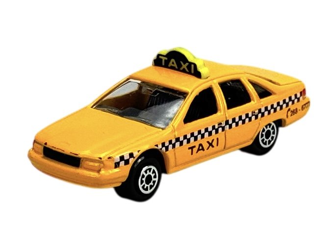 Welly Chevrolet Caprice Taxi Żółty 1:60 Samochód Nowy Metalowy Model