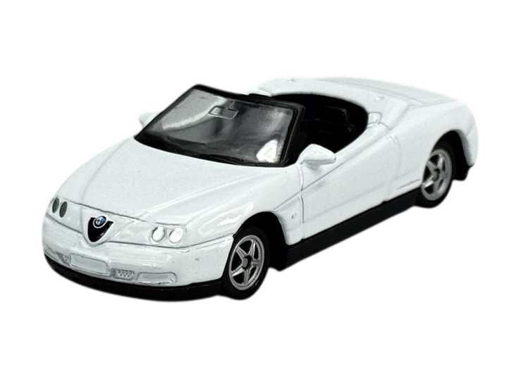 Welly Alfa Romeo Spider Biały 1:60 Samochód Nowy Metalowy Model