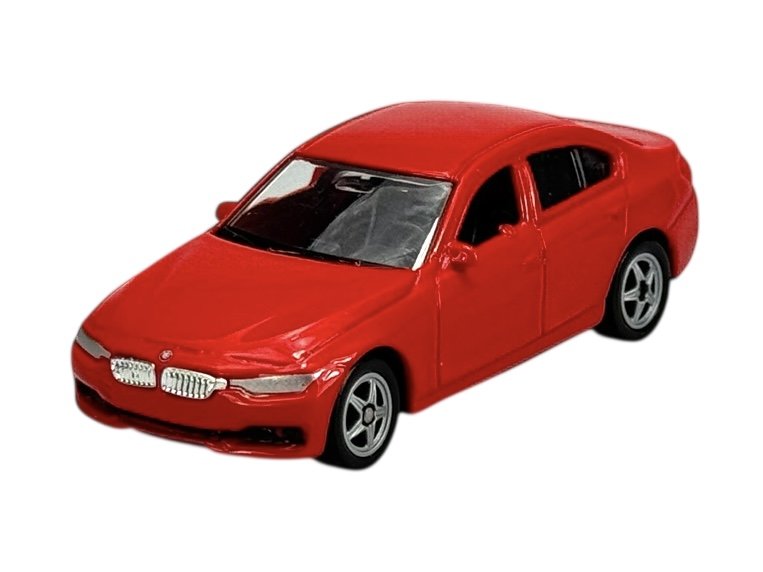 Welly Bmw 335I Seria 3 Czerwony 1:60 Samochód Nowy Metalowy Model