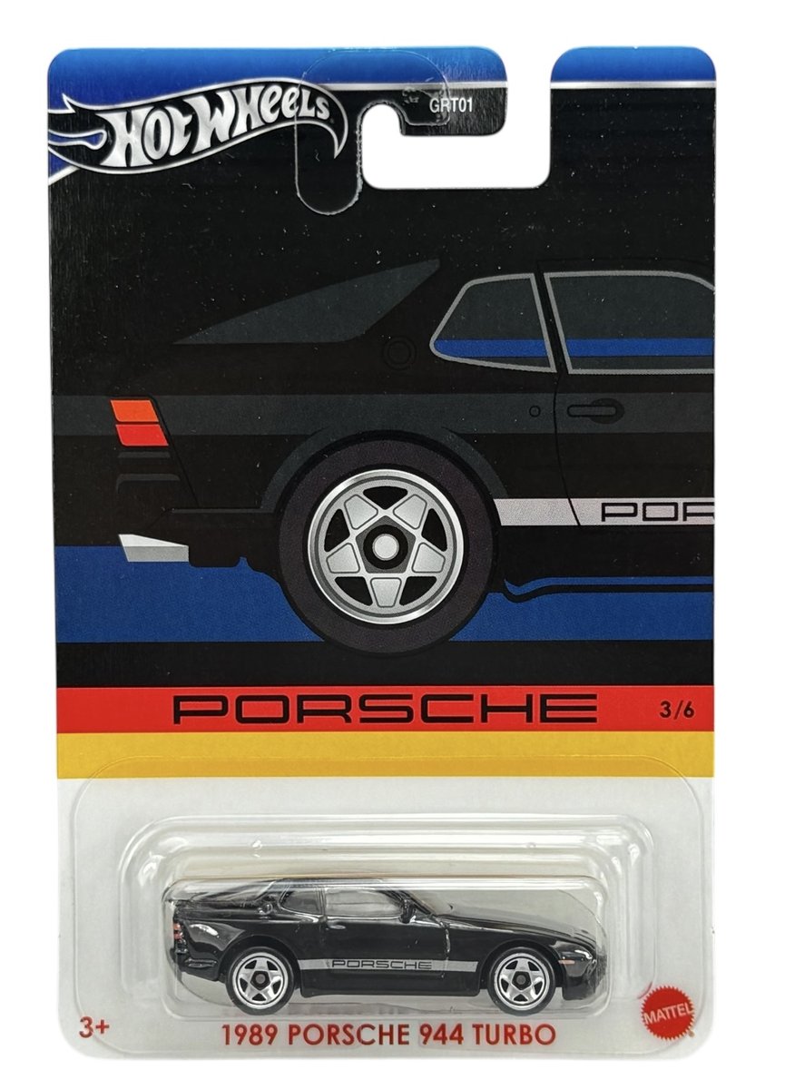 HOT WHEELS 1989 PORSCHE 944 TURBO PORSCHE 3/6 HRW58