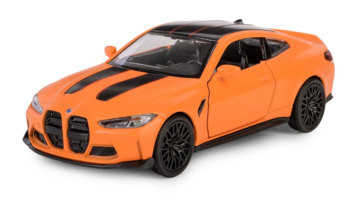 RMZ City BMW M4 CSL G82 POMARAŃCZOWY MATOWY 12cm K-170