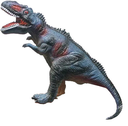 DINOZAUR GUMOWY Z GŁOSEM 6 WZORÓW