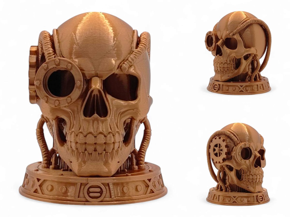 Figurka Steampunkowa Czaszka - Idealny prezent dla fanów Steampunk