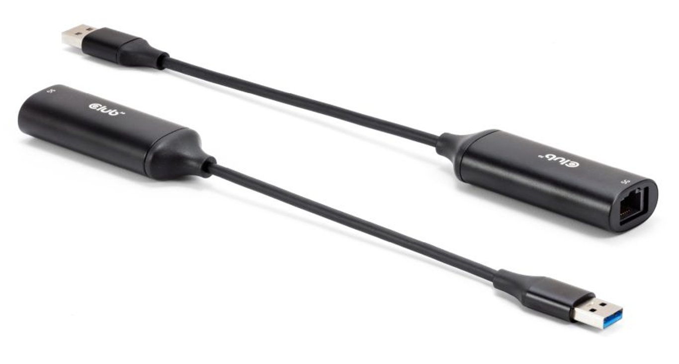 CLUB3D CAC-1421 zmieniacz płci / kabli USB Type-A RJ45 Czarny CAC-1421