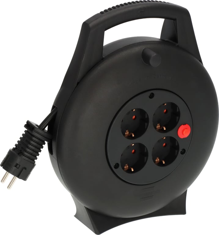 Brennenstuhl 1093900 rozgałęziacz 10 m 4 x gniazdo sieciowe  Czarny