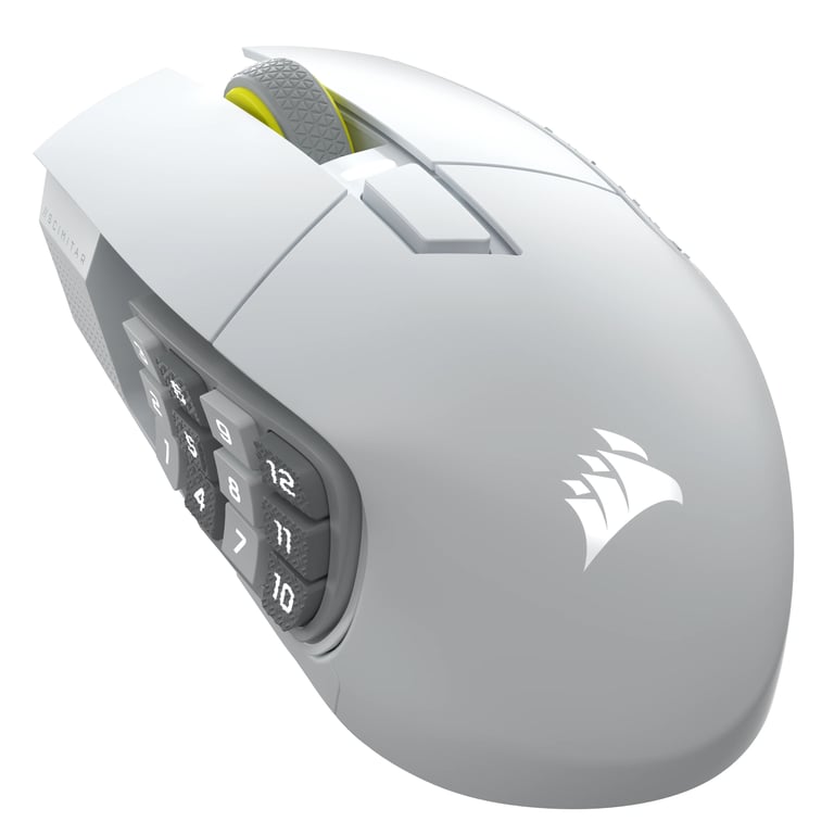Corsair SCIMITAR ELITE WIRELESS SE myszka Gaming RF Wireless + Bluetooth Optyczny 33000 DPI CH-9314011-WW CH-9314011-WW