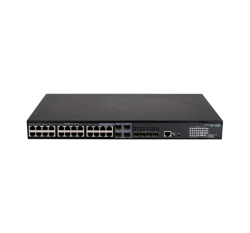 HPE FlexNetwork 5140 24G PoE+ 4SFP+ EI Zarządzany L3 Gigabit Ethernet (10/100/1000) Obsługa PoE 1U JL827A