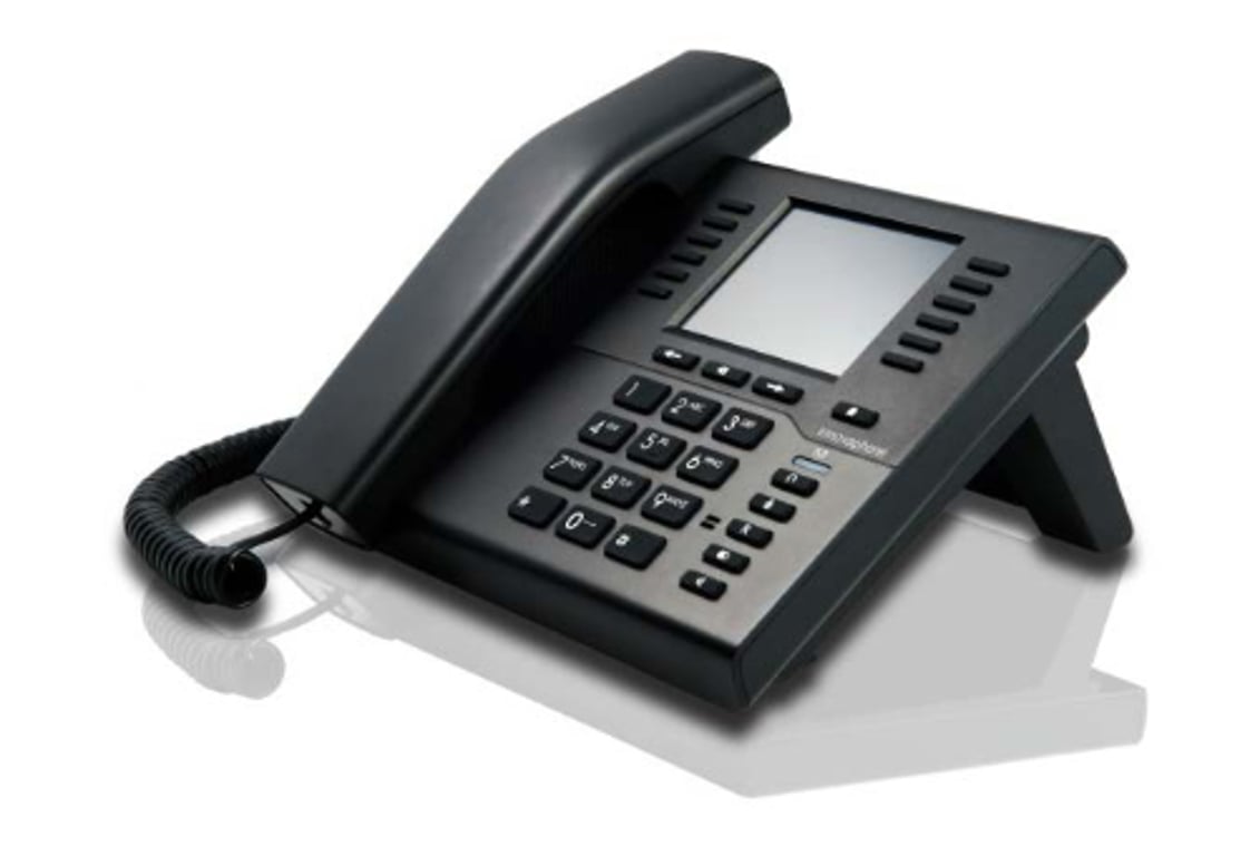 top Innovaphone IP111 telefon VoIP Czarny LCD