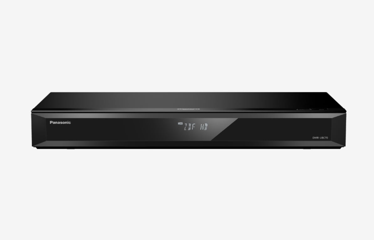 Panasonic DMR-UBC70EGK Nagrywarka Blu-Ray Kompatybilność 3D Czarny