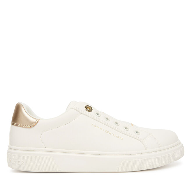 Sneakersy Tommy Hilfiger Low Cut Sneaker T3A9-33983-1355 D Biały
