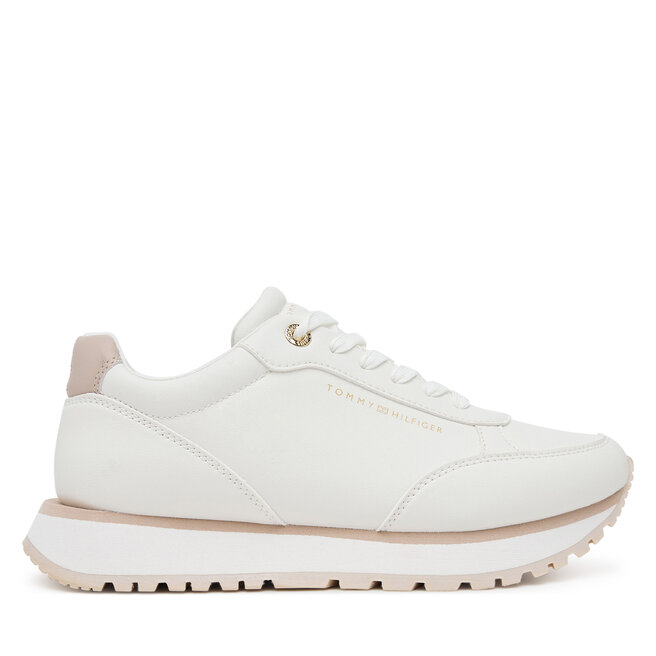 Sneakersy Tommy Hilfiger Low Cut Lace-Up T3A9-33996-1355A Biały