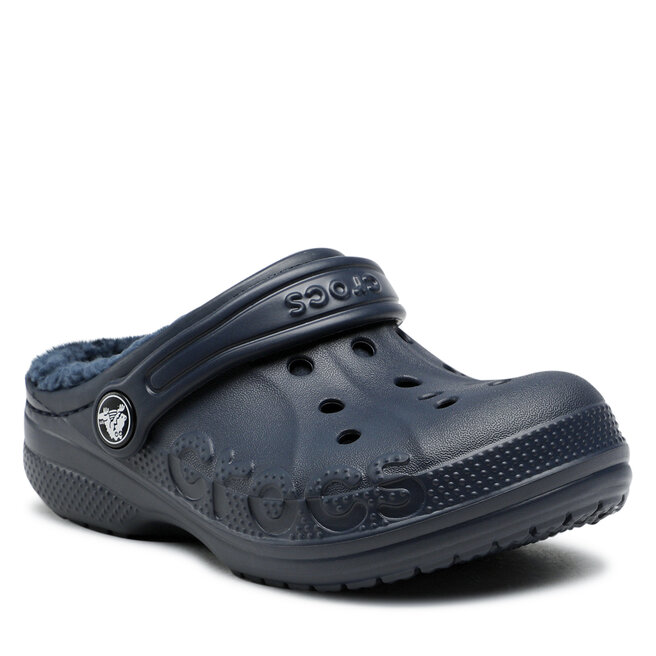 Klapki Crocs Baya Lined Clog K 207500-463 Granatowy