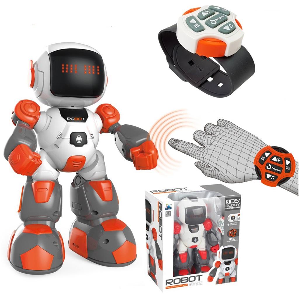 Robot na podczerwień sterowany zegrakiem Trifox - zabawka