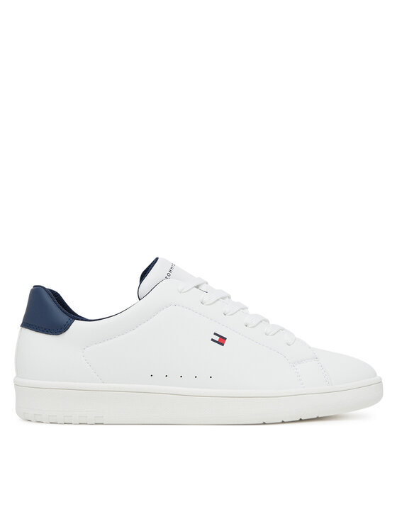 Tommy Hilfiger Sneakersy Low Cut Lace-Up T3X9-34073-1355X D Biały