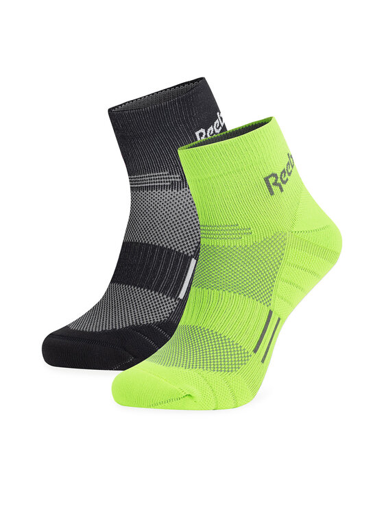 Reebok Zestaw 2 par niskich skarpet unisex R0396-SS24 (2-pack) Kolorowy