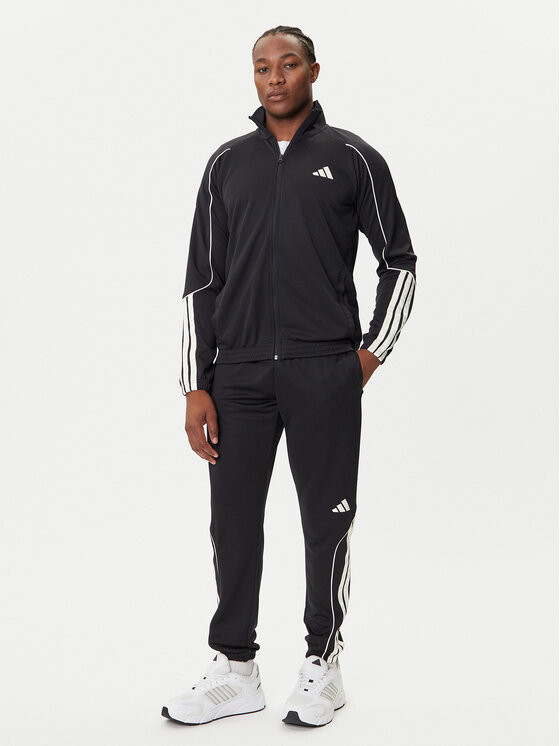 adidas Dres 3-Stripes JN1817 Czarny Regular Fit
