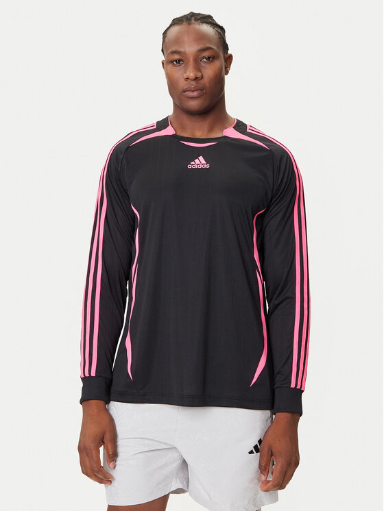 adidas Longsleeve Teamgeist adicolor JW5907 Czarny Loose Fit