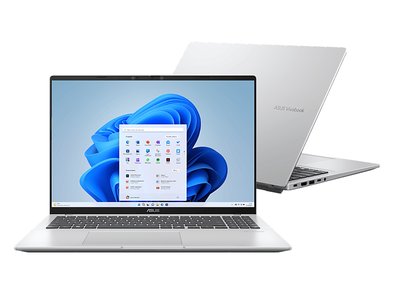 ASUS Vivobook 16 X1607QA-MB055W WUXGA / Qualcomm Snapdragon® X, X1-26-100 GB RAM 512 SSD Windows 11 Home Srebrny