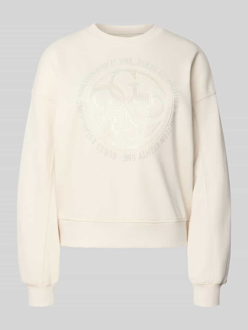 Bluza z logo i okrągłym dekoltem