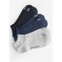 Skarpetki stopki sportowe (3pak) bawełniane 1007 Sergio Tacchini