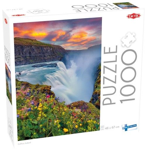 Puzzle 1000 Gullfoss, Iceland Tactic - puzzle