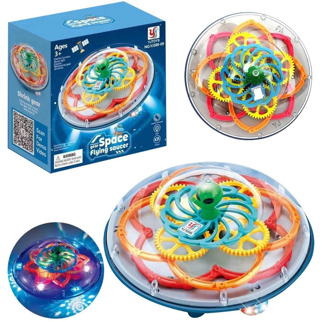 Ufo na baterie b&go światło i dźwięk Trifox - zabawka