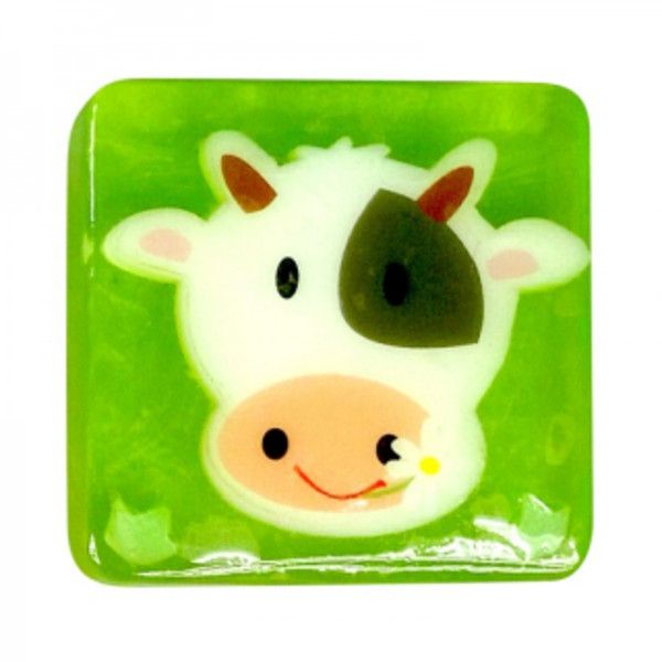 Chlapu Chlap Mydełko żelowe w kostce o zapachu borówki 60 g - mydło