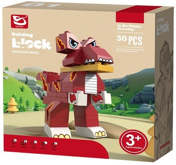 Klocki dinozaur 30el - klocki