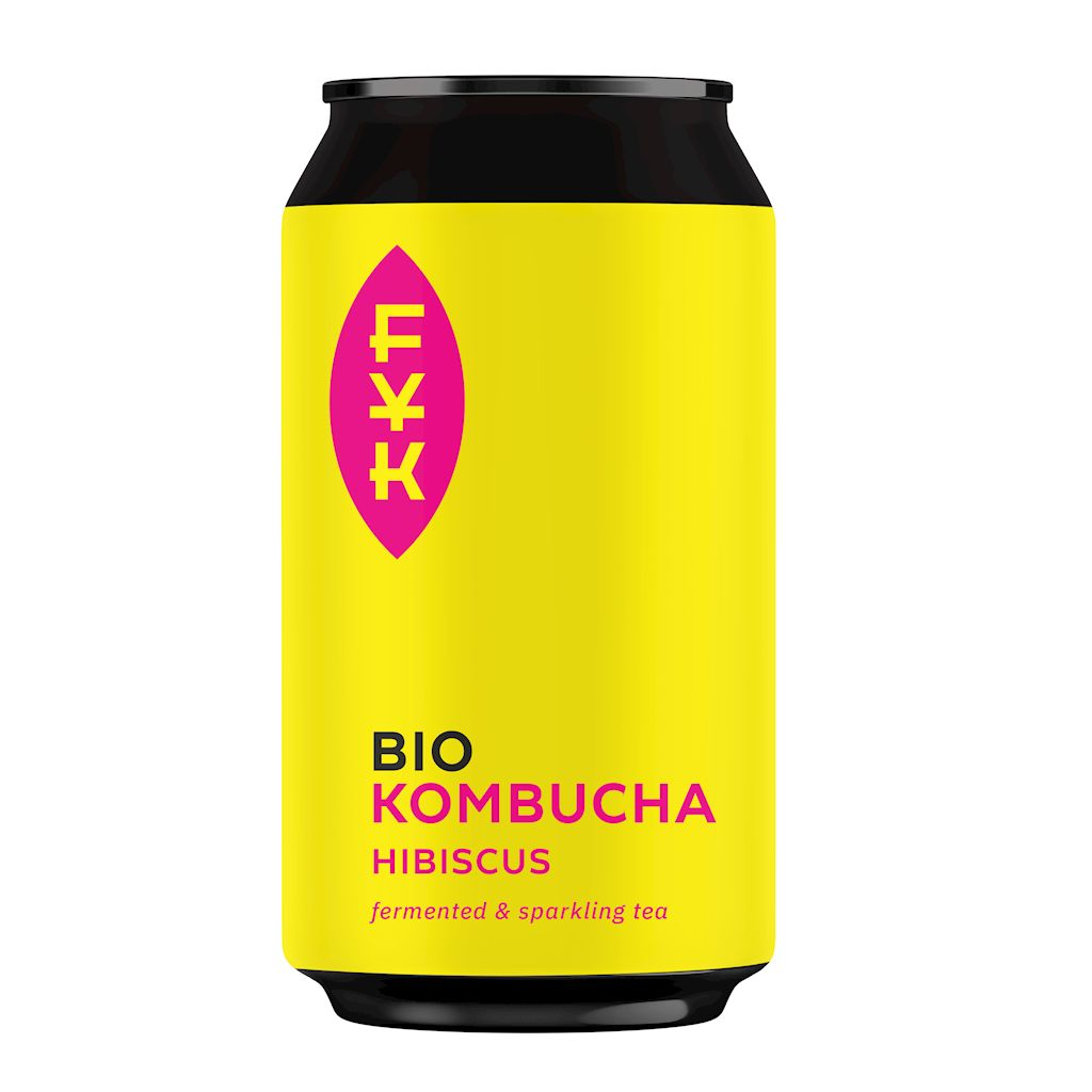 Kombucha herbata czarna z hibiskusem - żywność