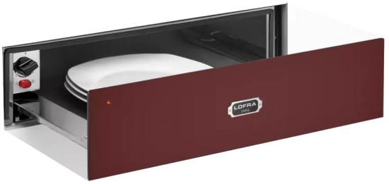 Szuflada grzewcza LOFRA DOLCEVITA 60 ROSSO BURGUNDY WRR66A/Chrome + GRATIS SMEG Czajnik dowolny kolor /lub rabat tel : Raty 0% - Indywidualne wyceny