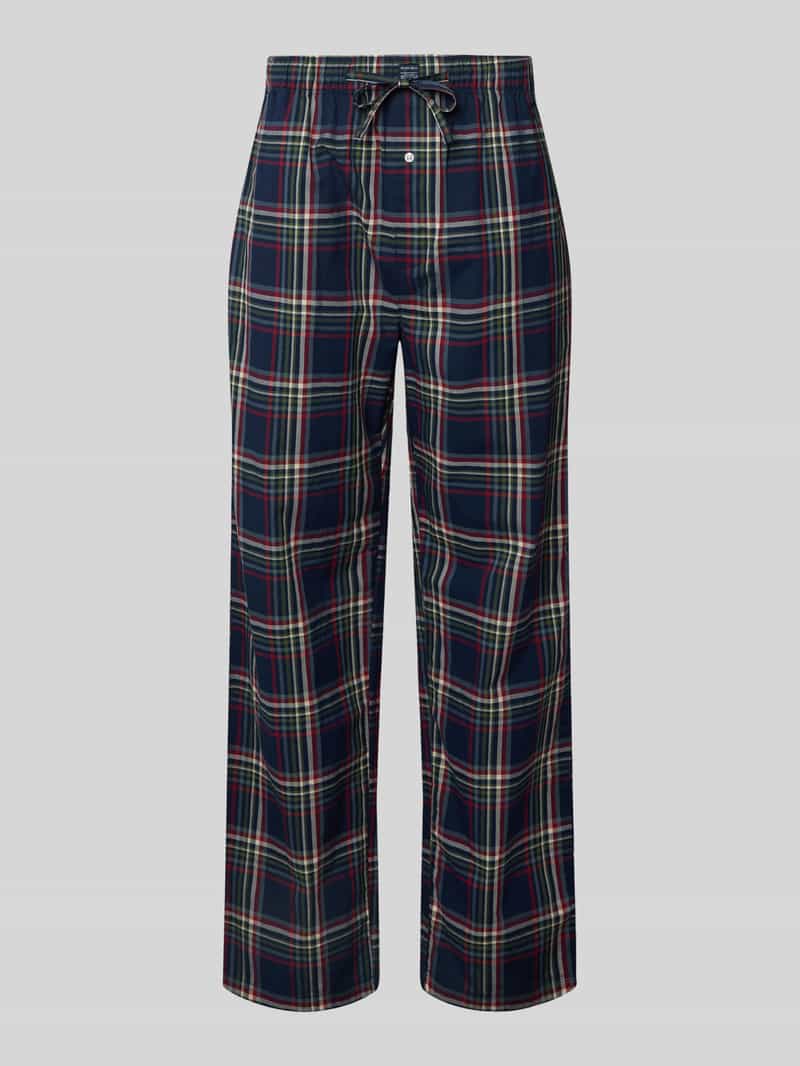 Spodnie od piżamy o kroju relaxed fit z tunelem