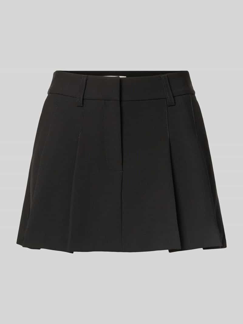 Spódnica mini rozkloszowana z dodatkiem wiskozy model ‘SYLLIE’