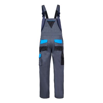 LAHTI PRO Ogrodniczki ochronne L40604 szaro-niebieskie S (48)