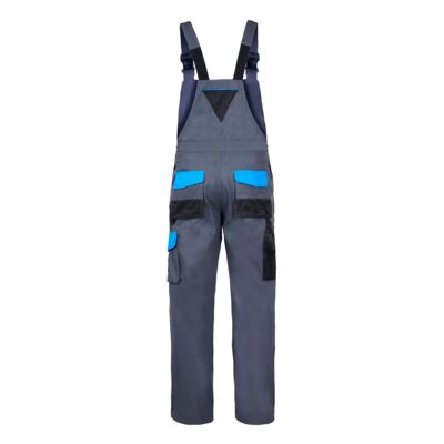 LAHTI PRO Ogrodniczki ochronne L40604 szaro-niebieskie L (52)