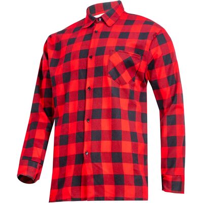 LAHTI Koszula flanelowa 120g/M2 XL czerwona