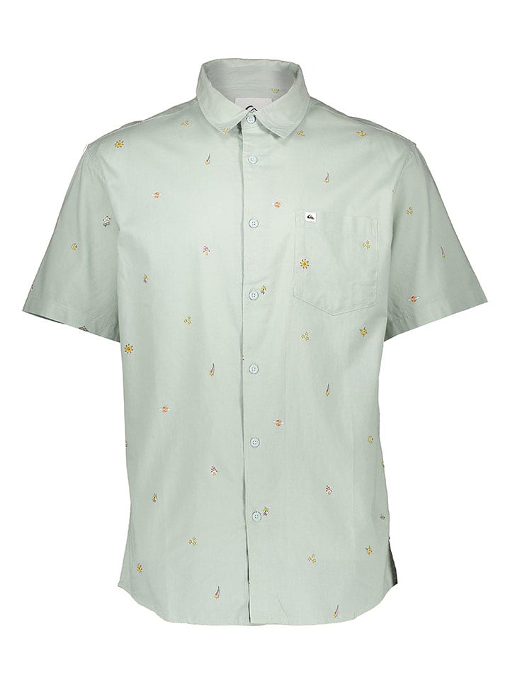 Quiksilver Koszula w kolorze zielonym