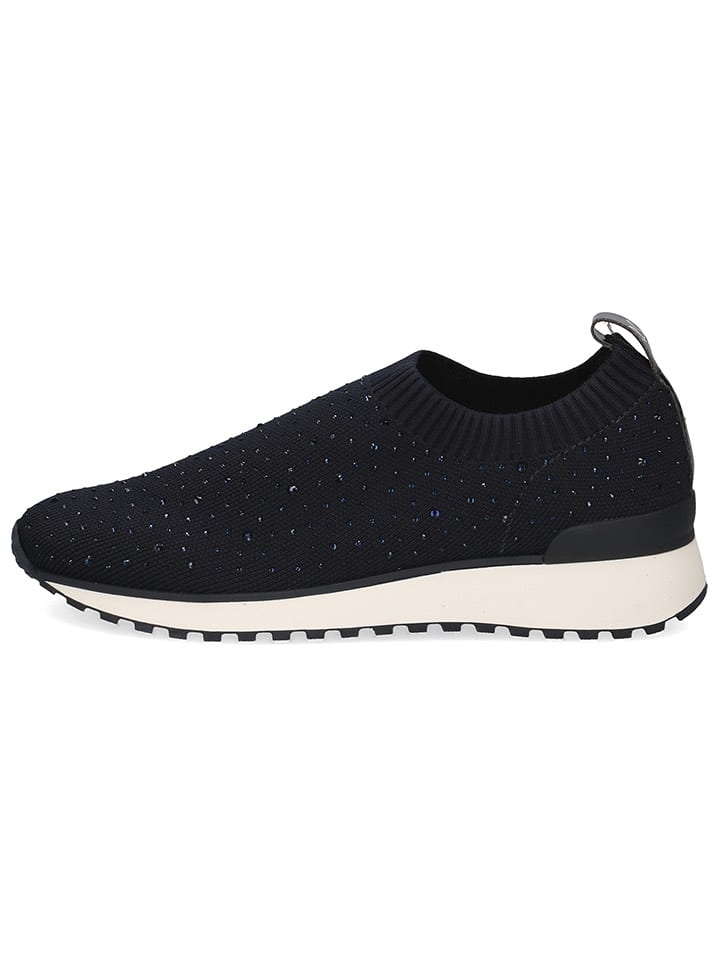 Caprice Slippersy w kolorze granatowym
