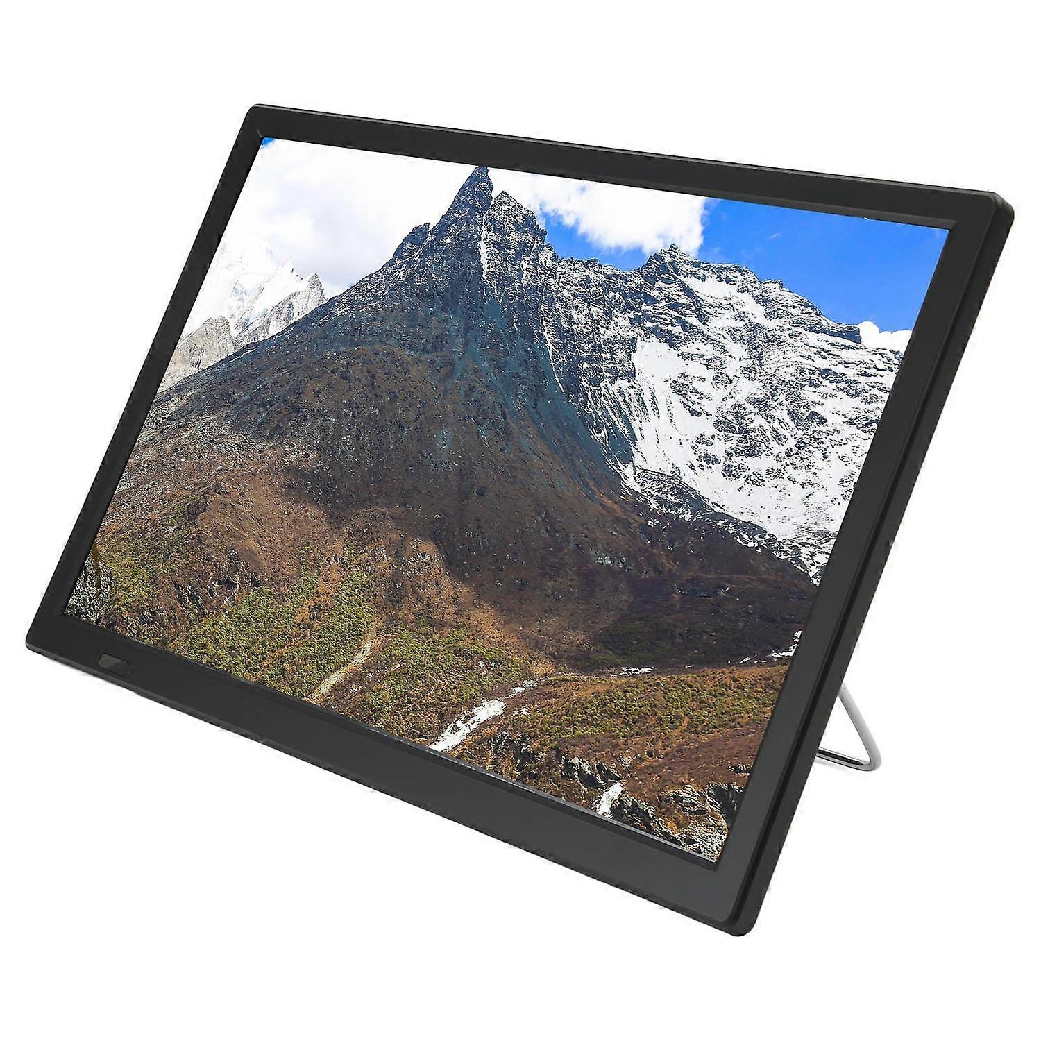 Unbranded Przenośny 16-calowy tuner o wysokiej czułości Akumulatorowy cyfrowy LED ze stojakiem na zewnątrz EU Plu