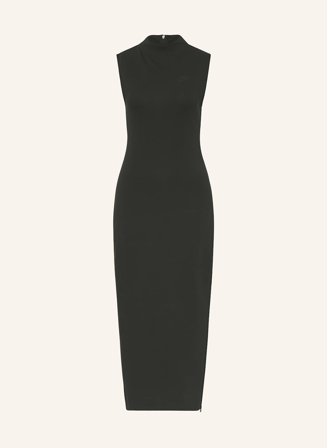 Nike Sukienka Z Dżerseju Sportswear Tech Fleece schwarz