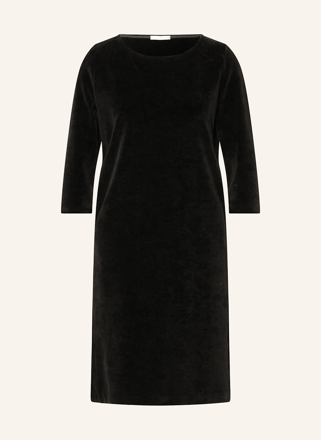 Circolo 1901 Sukienka Satynowa Z Rękawami 3/4 schwarz