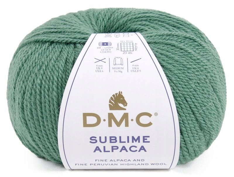 wełna DMC SUBLIME ALPACA kol. 871 / mietowy