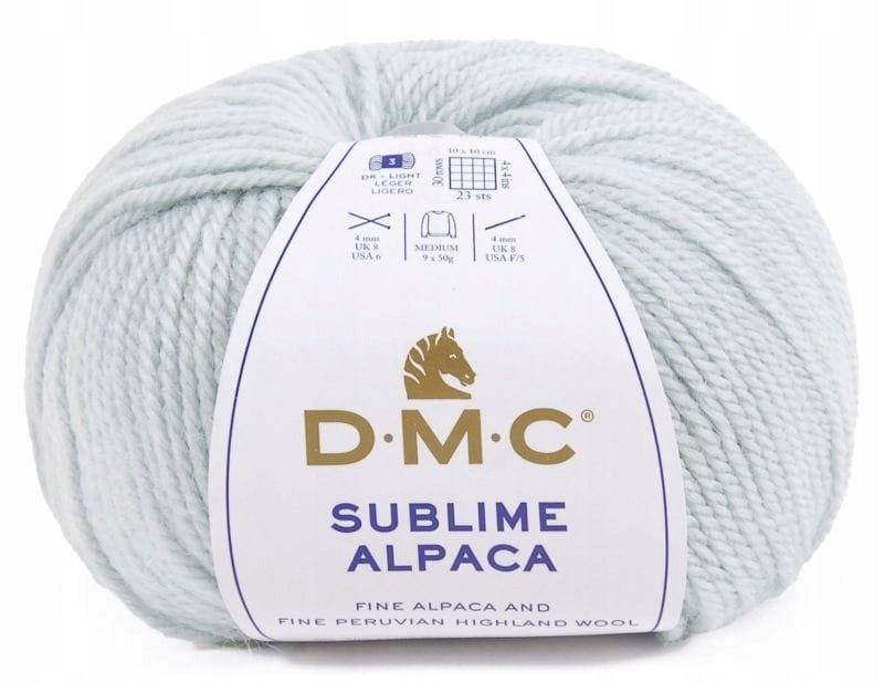 wełna DMC SUBLIME ALPACA kol. 121 / brudny błękit