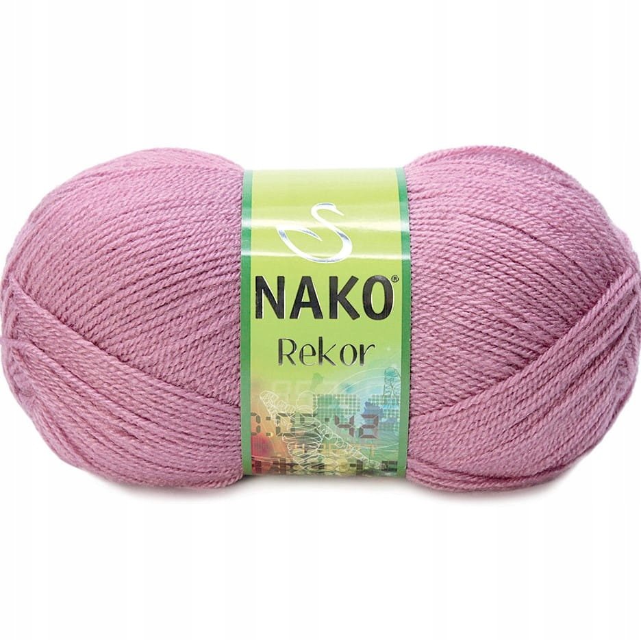 Włóczka Nako Rekor kol. 275 wrzosowy