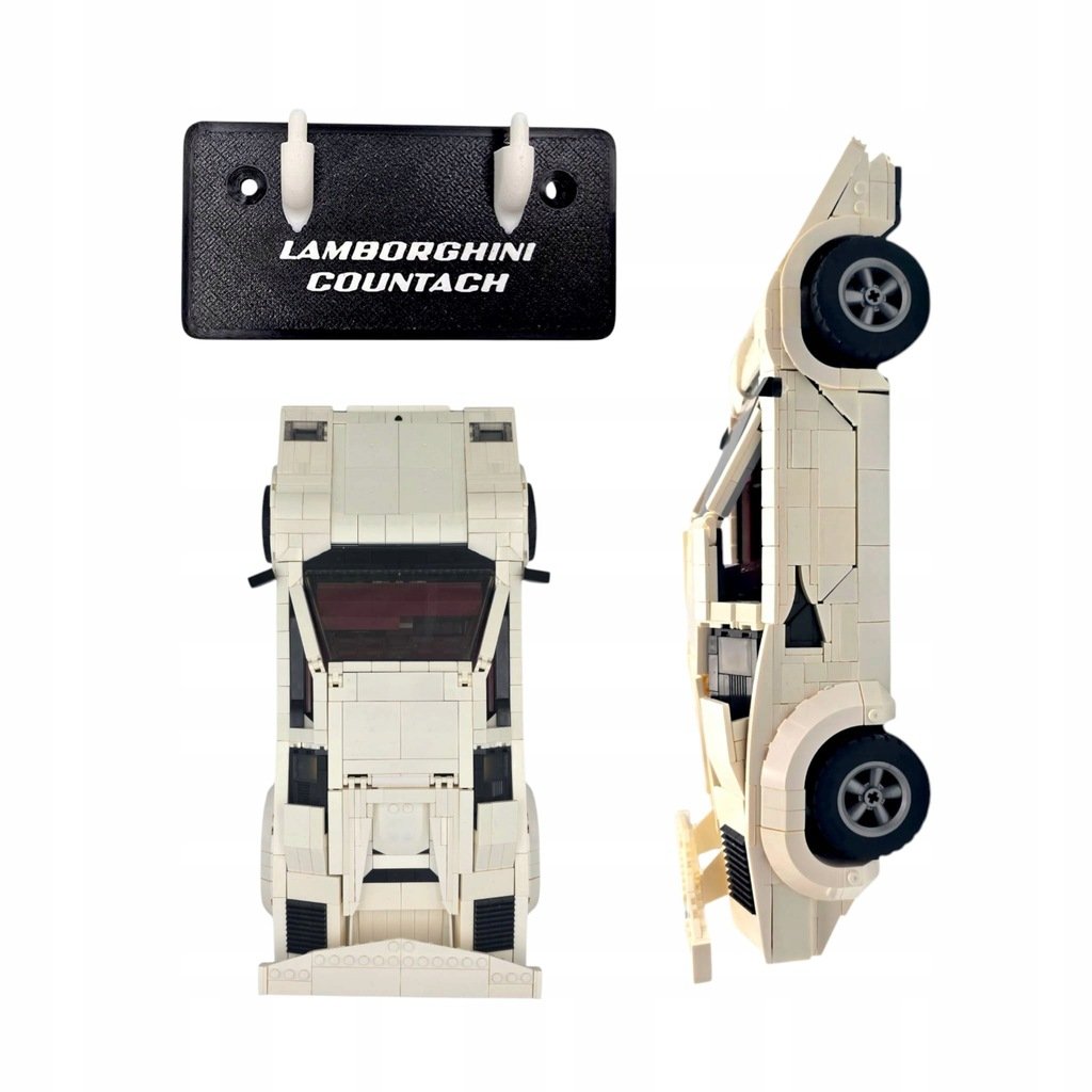 WIESZAK UCHWYT NA LEGO 10337 LAMBORGHINI COUNTACH STABILNY WYTRZYMAŁY